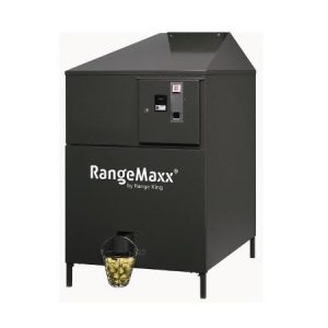 Range King Ball Dispenser - Inclining Lid
