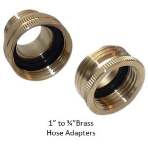 Underhill Brass Hose Adapter